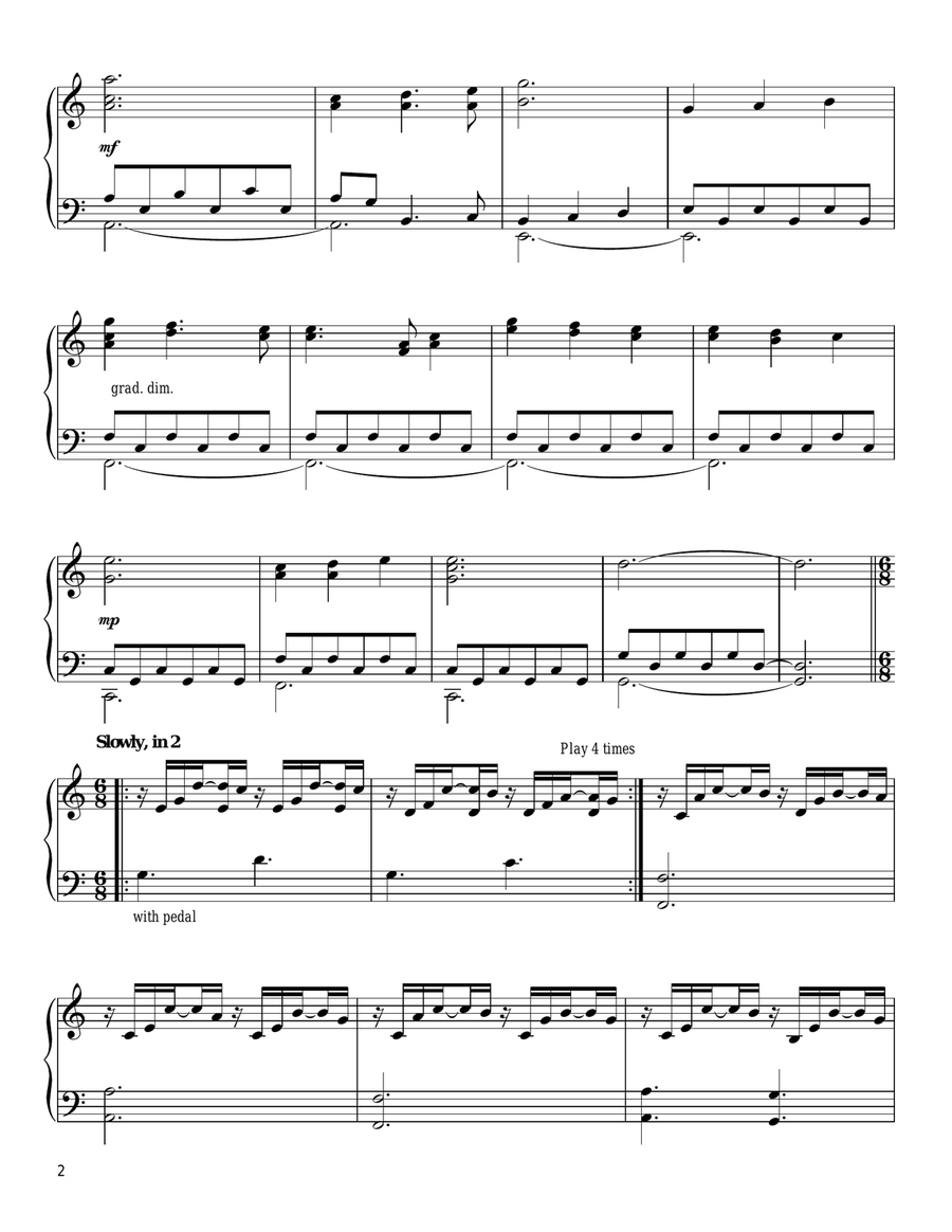 Maestro Piano Solo scores gallery preview page 2