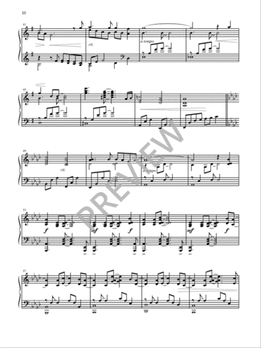 Seasons of Grace - Volume 3 Piano Solo scores gallery preview page 12