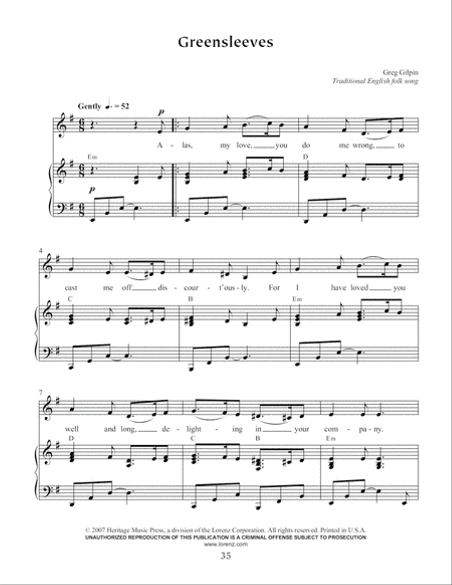 Sing and Dance Around the World, Book 2 Unison Choir scores gallery preview page 36