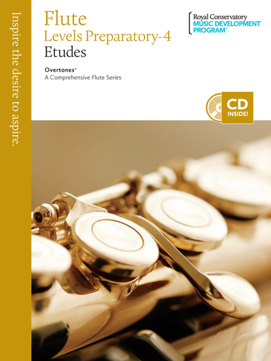 Overtones - A Comprehensive Flute Series: Flute Studies Preparatory-4