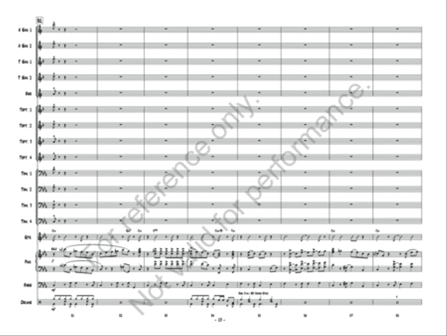 Victor's Return Jazz Ensemble scores gallery preview page 14