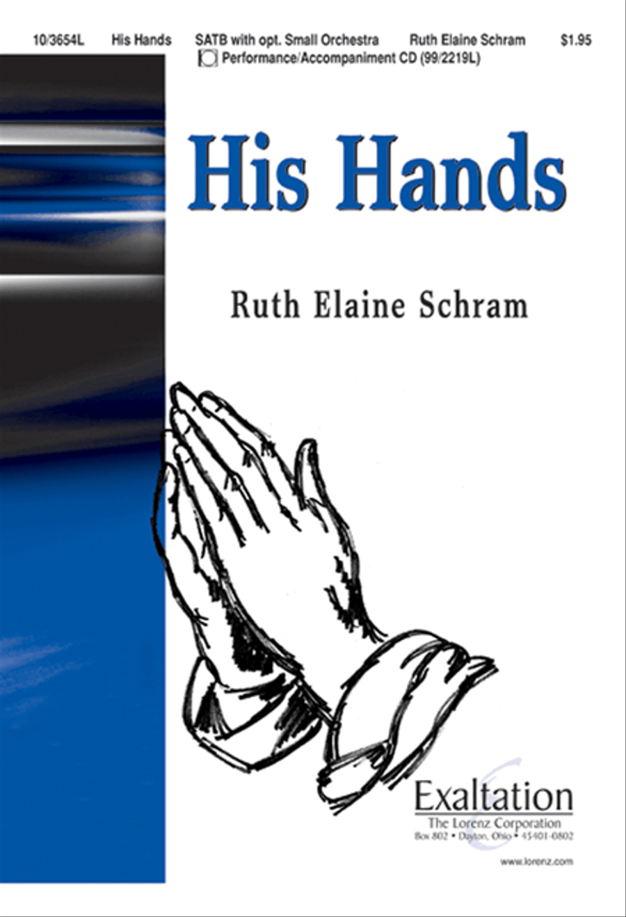 His Hands His Hands 4-Part scores gallery preview page 1