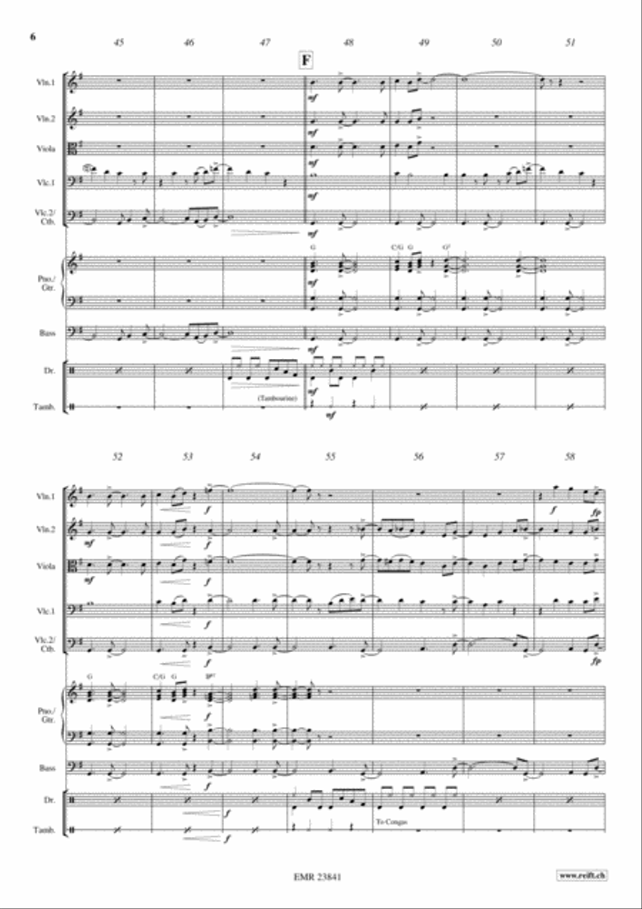 Birdland String Orchestra scores gallery preview page 6