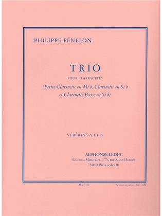 Book cover for Trio (clarinets 3)