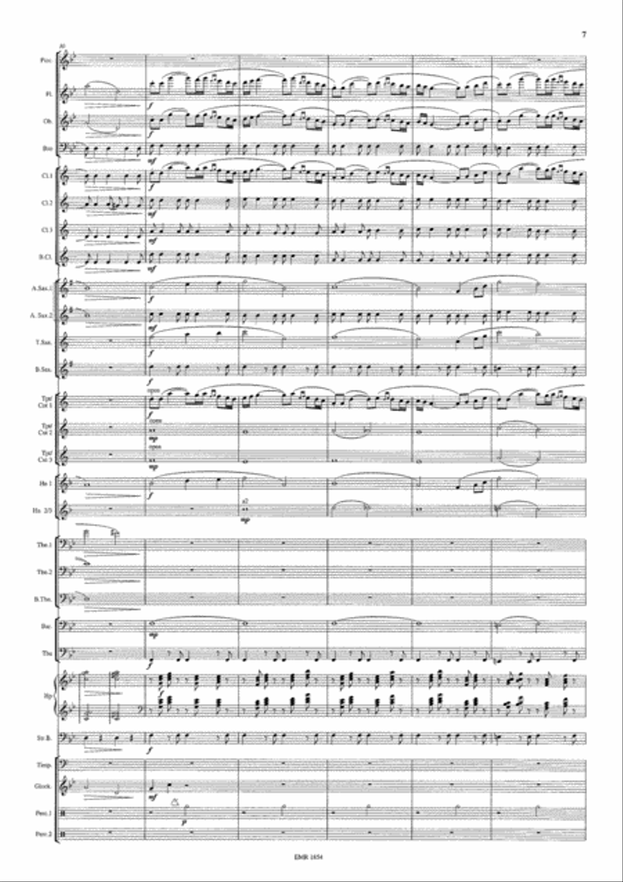 Polovtsian Dances Concert Band scores gallery preview page 8