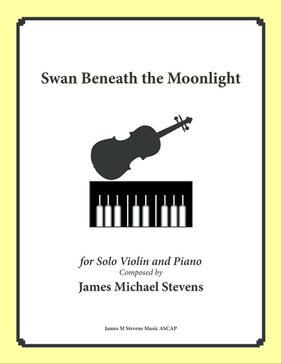 Swan Beneath the Moonlight - Violin & Piano Violin Solo scores gallery preview page 1
