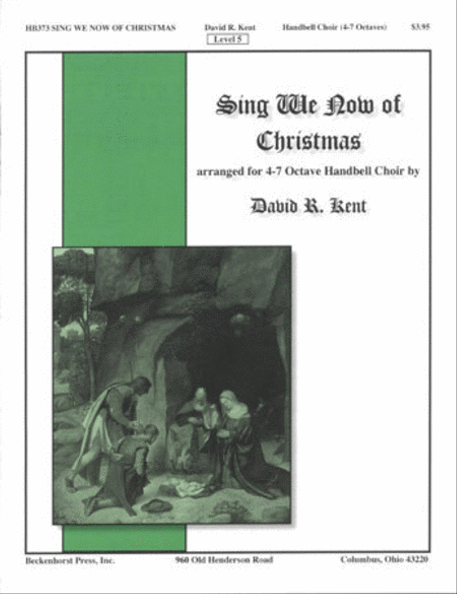 Sing We Now of Christmas (Kent) Handbell Choir scores gallery preview page 1