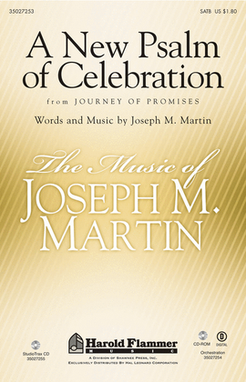 Book cover for A New Psalm of Celebration (from Journey of Promises)