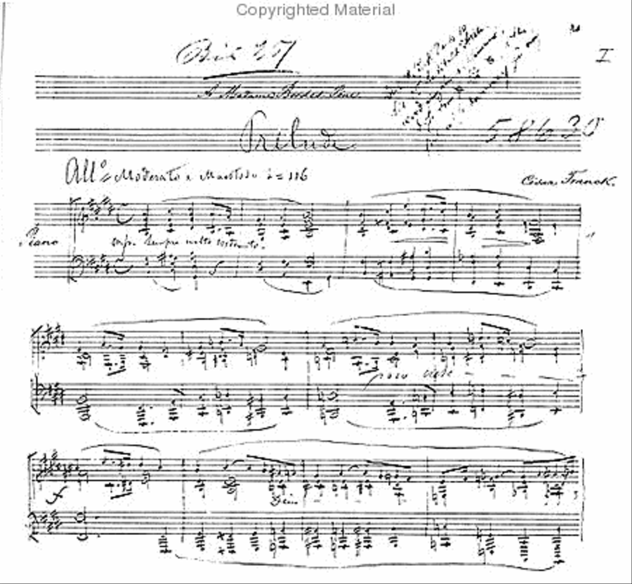 Prelude, Aria & Final for piano Voice Solo scores gallery preview page 2
