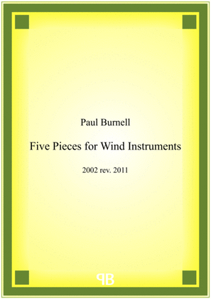 Five Pieces for Wind Instruments