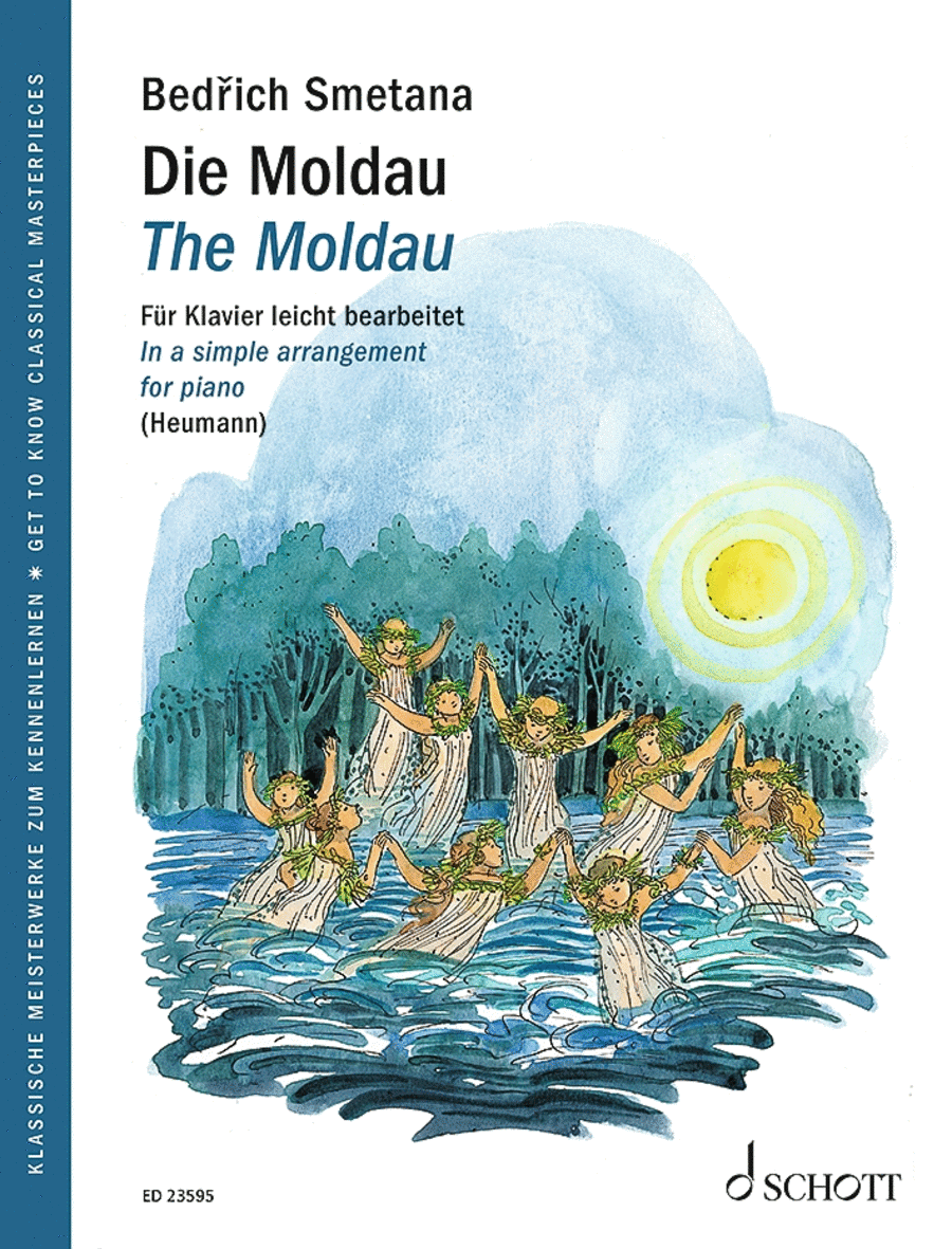 The Moldau The Moldau Piano Solo scores gallery preview page 1