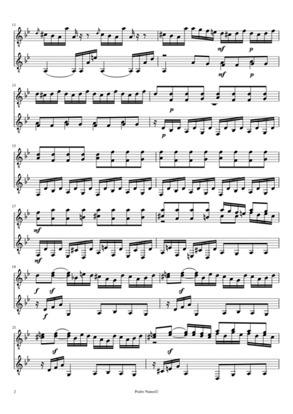 Keyboard Sonata in G minor (Arr. for 2 Guitars), K.12
