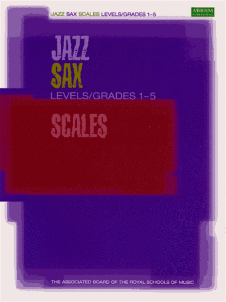 Jazz Sax Scales Levels/Grades 1-5 Saxophone Solo scores gallery preview page 1