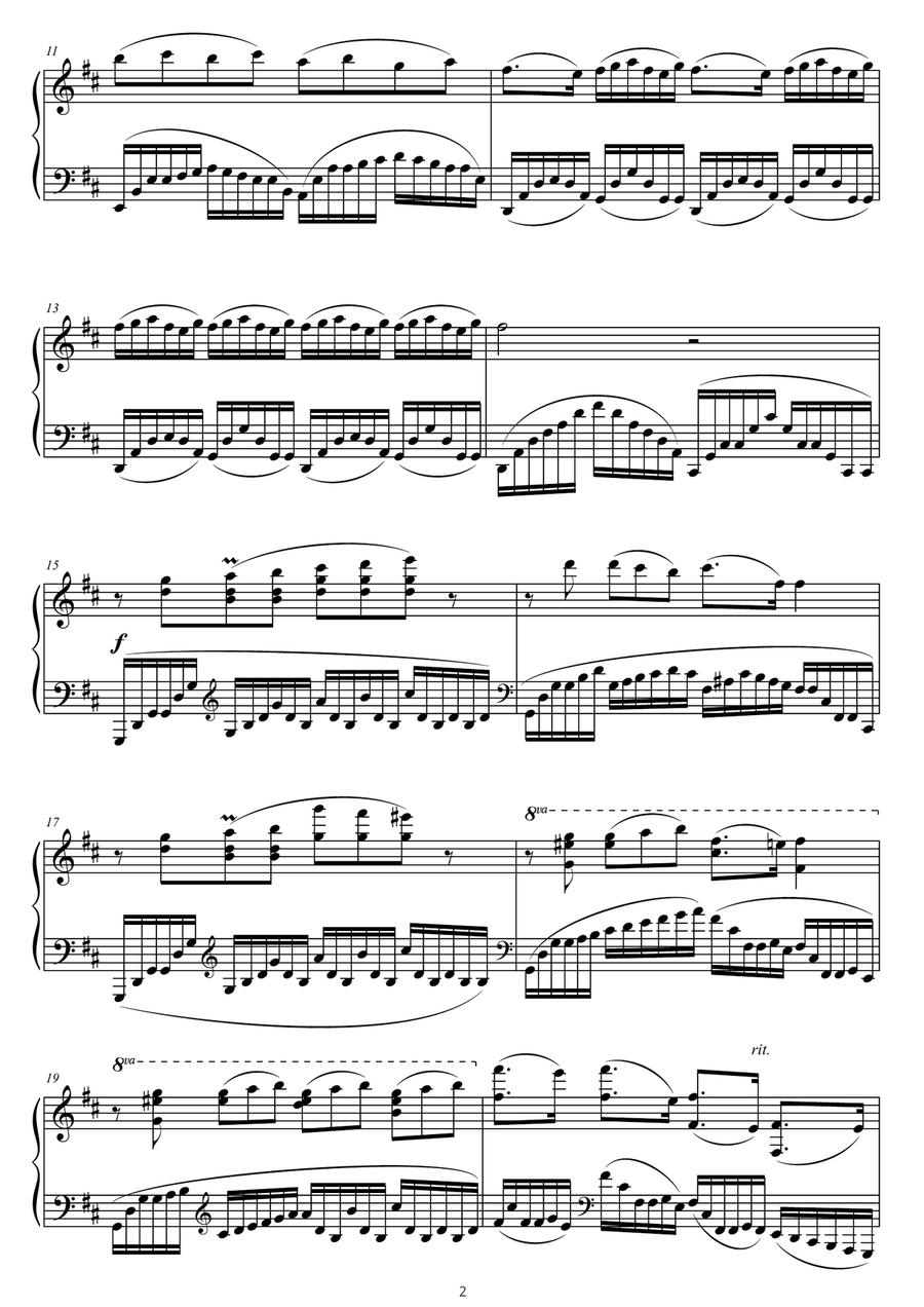 12 estudios flamencos para piano - Libro 2 Flamenco Guitar scores gallery preview page 4
