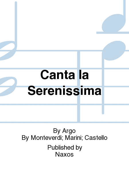 Canta la Serenissima