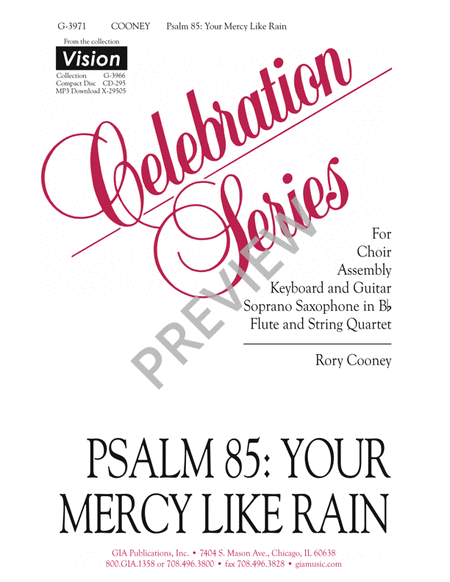 Psalm 85: Your Mercy Like Rain image number null