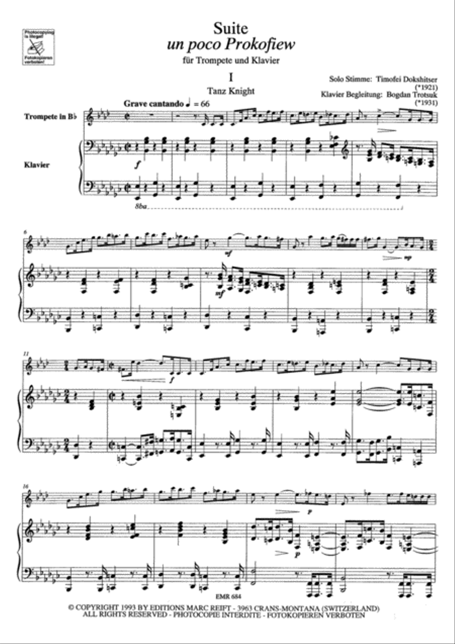 Suite Cornet scores gallery preview page 3