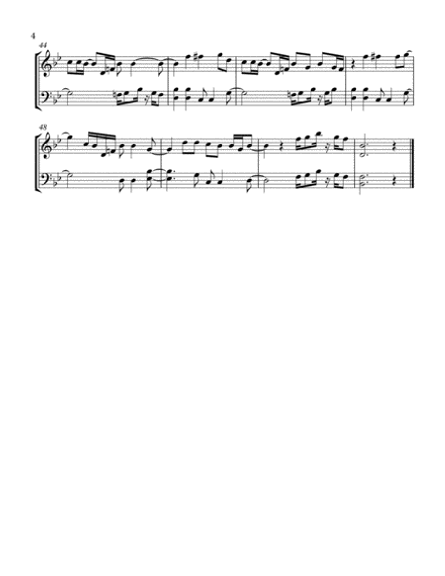 You Are The Best Thing String Duet scores gallery preview page 4