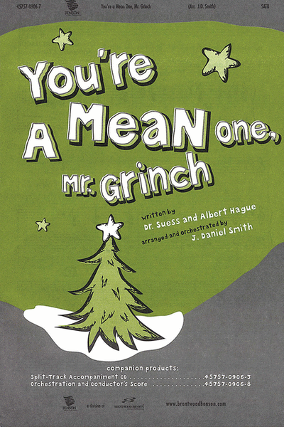 You're A Mean One Mr. Grinch (Orchestra Parts and Conductor's Score)
