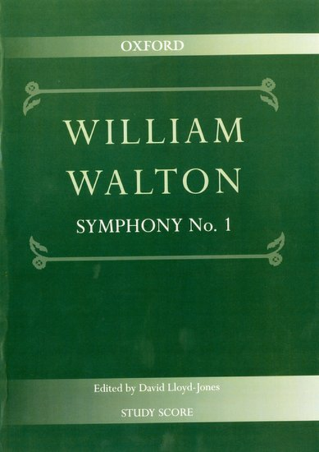 Symphony No 1 (Walton Edition Off-Print)
