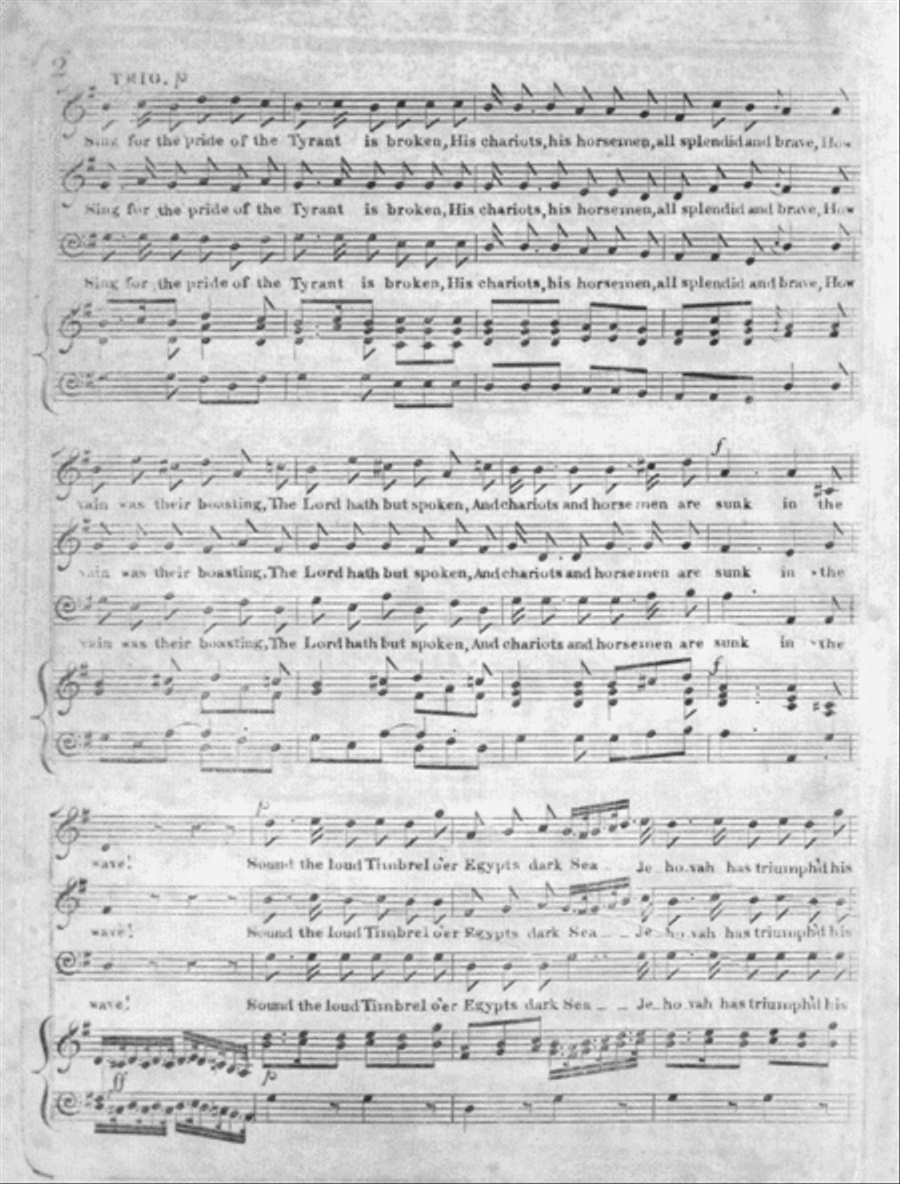 Mariam's Song. Soung the Loud Timbrel Voice scores gallery preview page 2