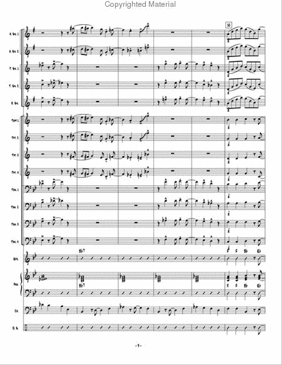 Eggs St. Jack Jazz Ensemble scores gallery preview page 10