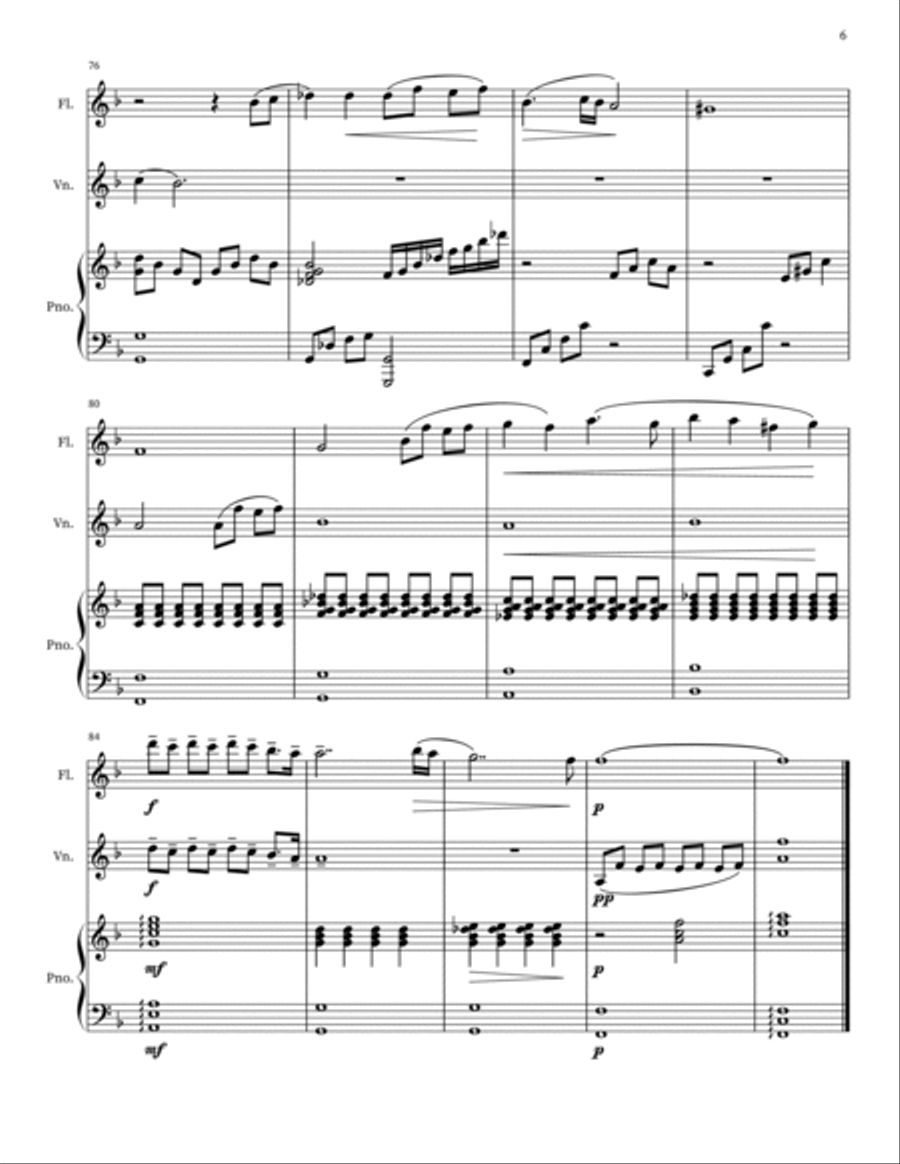 Christmas Morning Flute scores gallery preview page 6