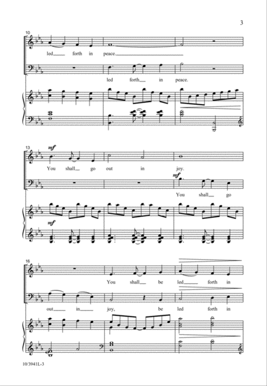 Go Out in Joy 2-Part scores gallery preview page 4