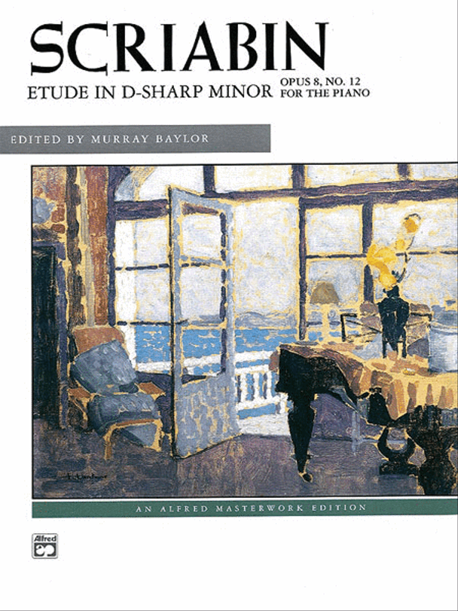 Scriabin: Etude in D-sharp Minor Small Ensemble scores gallery preview page 1