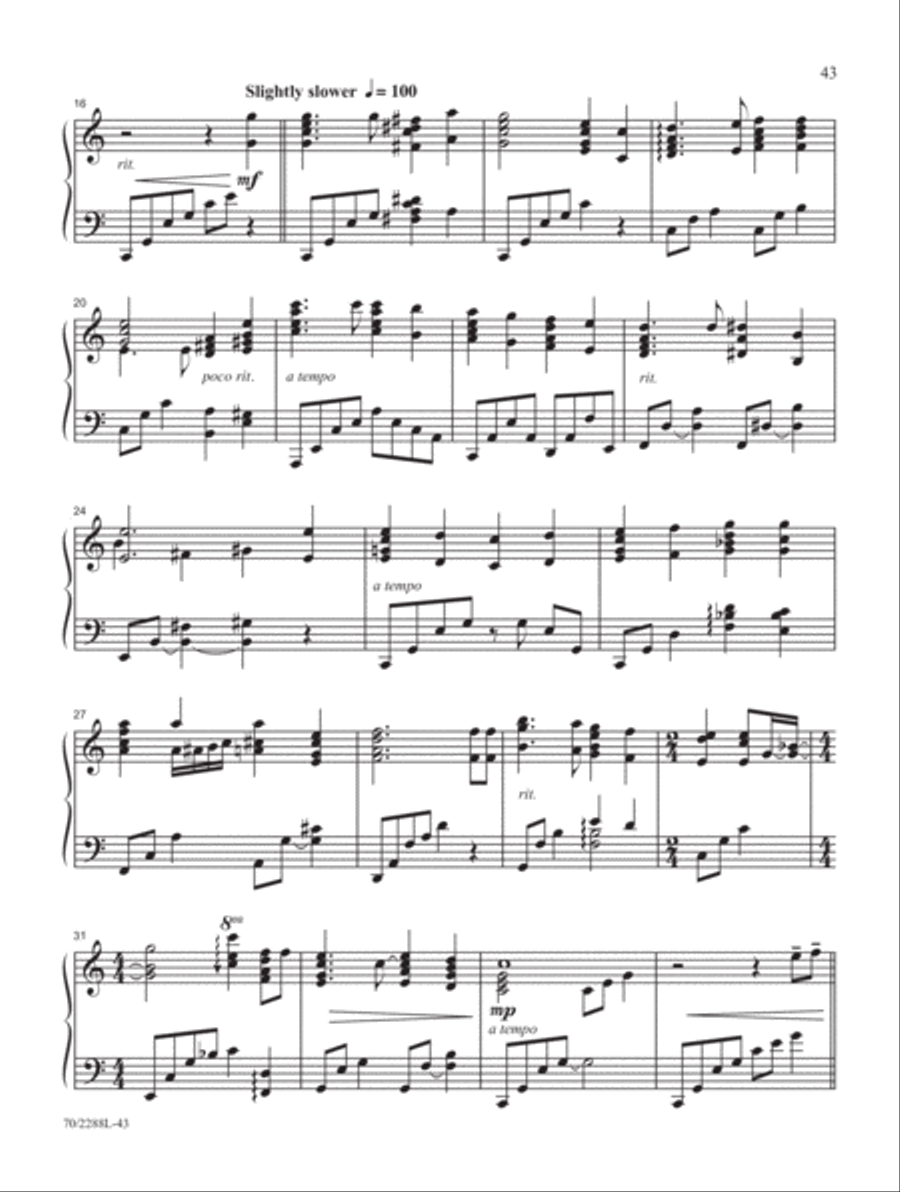 Cherish the Cross Cherish the Cross Piano Solo scores gallery preview page 18