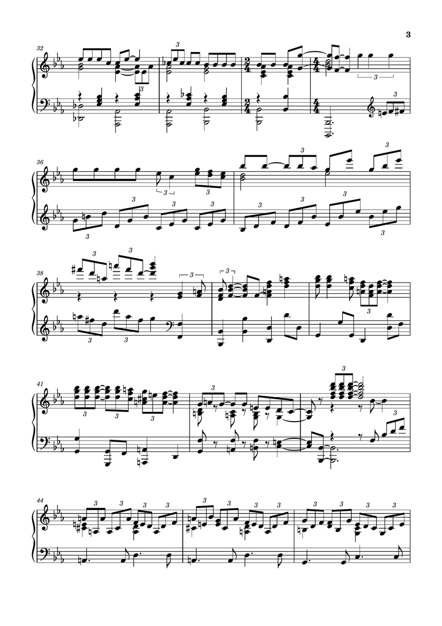 Killer Queen Piano Solo scores gallery preview page 3