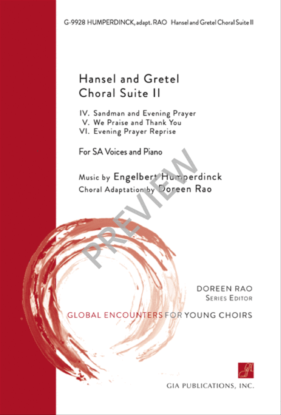 Hansel and Gretel Choral Suite II SA scores gallery preview page 2