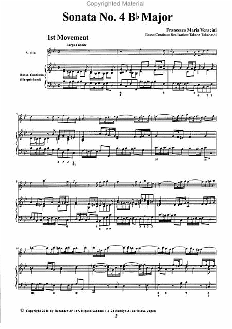 Violin Sonatas Vol. 2 Violin Sonatas Vol. 2 Violin scores gallery preview page 3