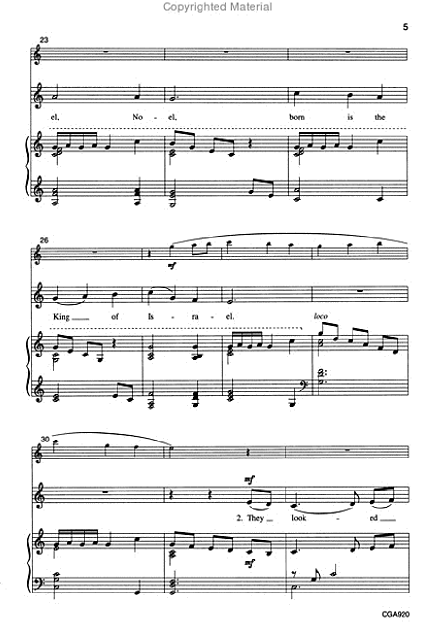 The First Noel The First Noel 2-Part scores gallery preview page 4