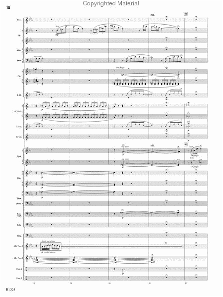 Fusion Concert Band scores gallery preview page 17