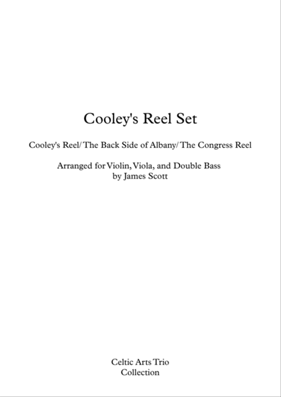Cooley's Reel Set String Trio scores gallery preview page 1