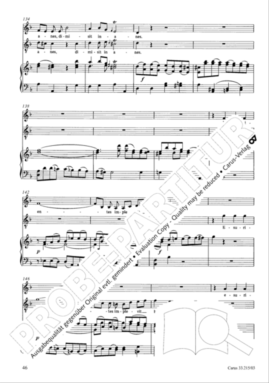 Magnificat 4-Part scores gallery preview page 47