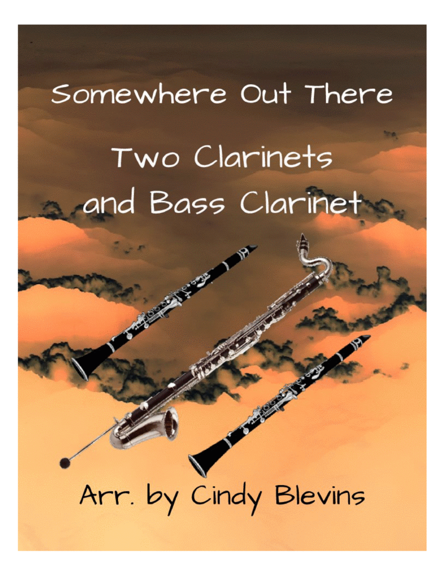 Somewhere Out There Clarinet Trio scores gallery preview page 1
