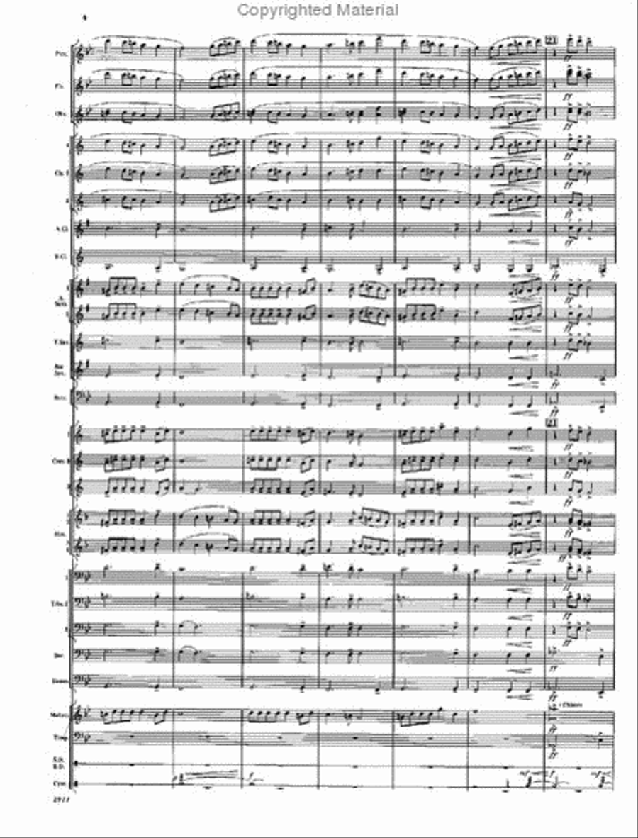 Novena Novena Concert Band scores gallery preview page 4