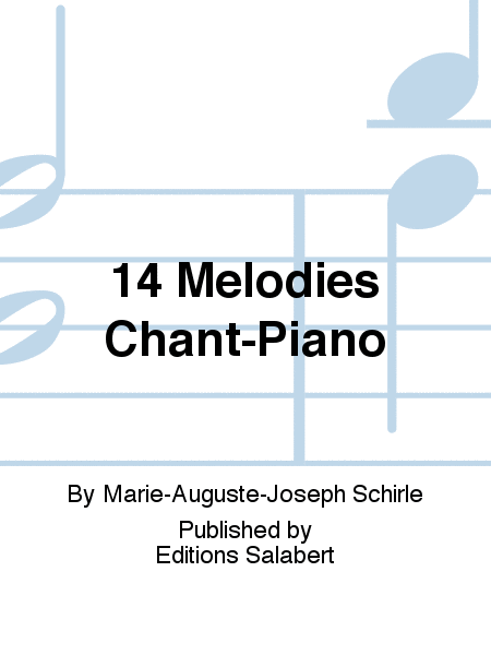 14 Melodies Chant-Piano