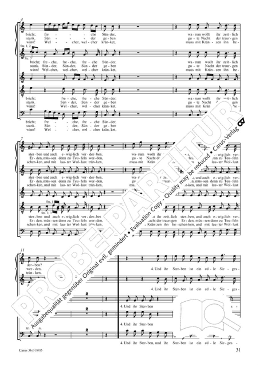 Last Judgment (Das jungste Gericht) SSATB scores gallery preview page 31