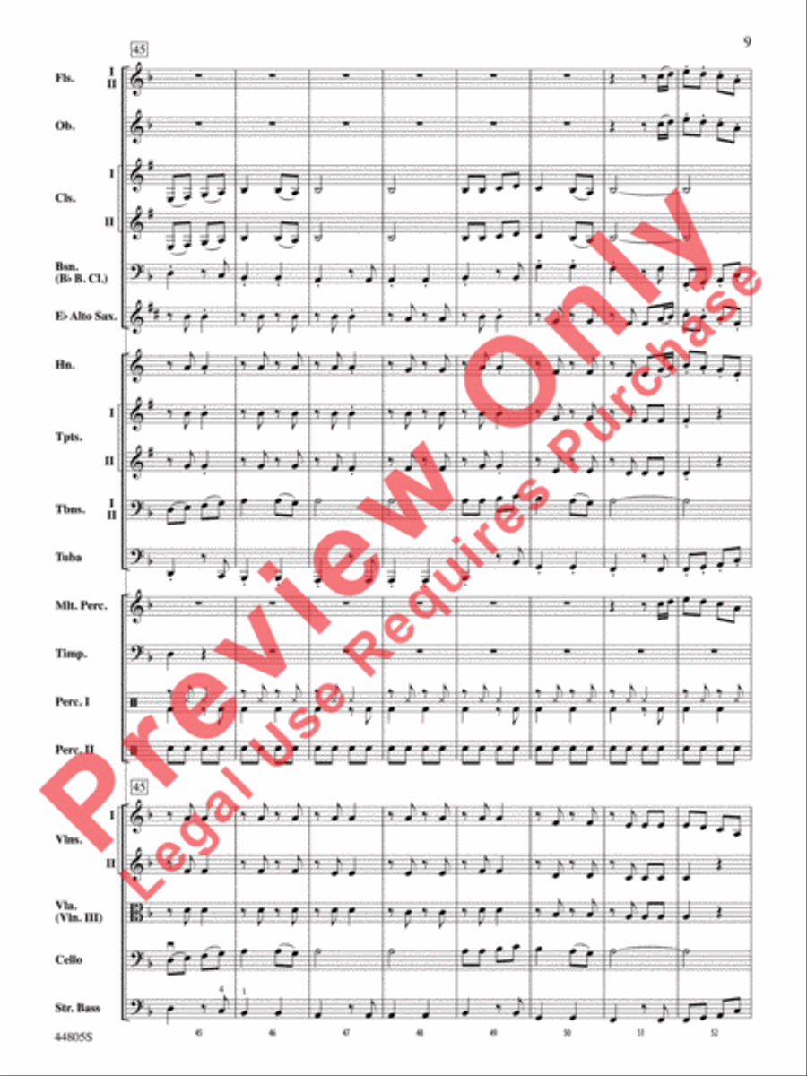 Realms of Endless Day Full Orchestra scores gallery preview page 10