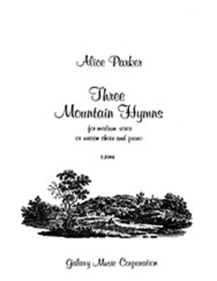 Book cover for Three Mountain Hymns