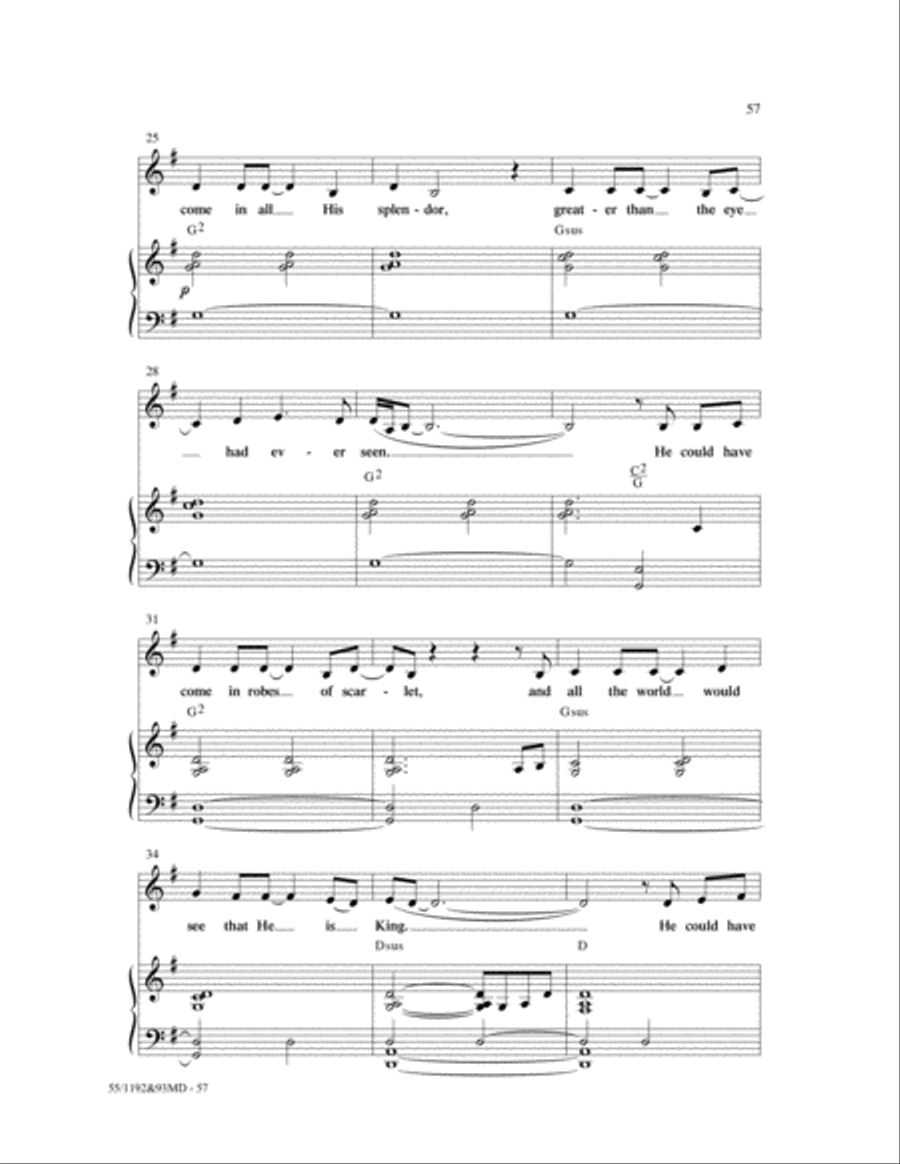 The Lamb 4-Part scores gallery preview page 34