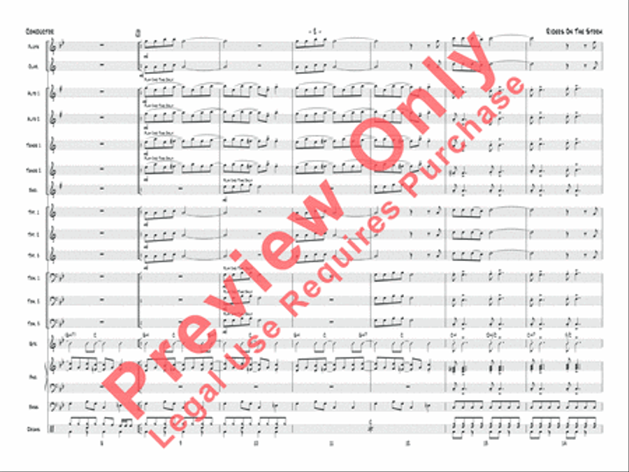Riders on the Storm Jazz Ensemble scores gallery preview page 3