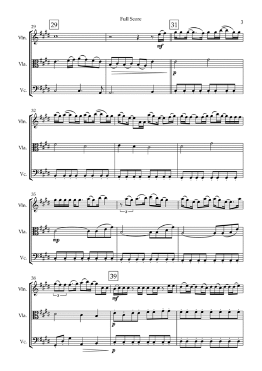 Always String Trio scores gallery preview page 3