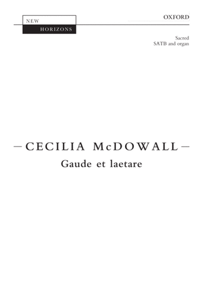 Book cover for Gaude et laetare