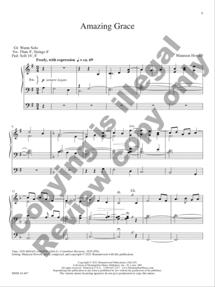 It Is Well with My Soul Organ scores gallery preview page 5