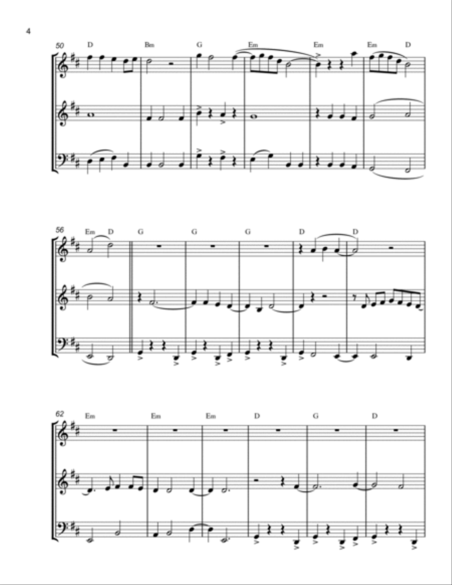 International Players Anthem (I Choose You) String Duet scores gallery preview page 4