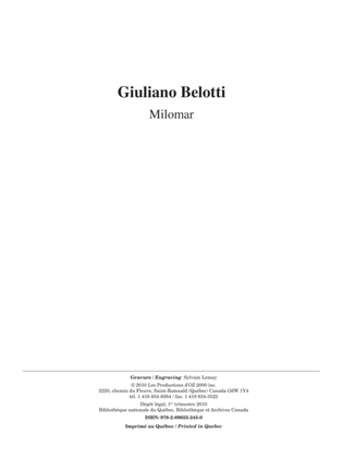Book cover for Milomar